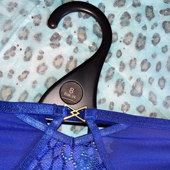 Ann Summers | NWT | "High Waisted Roulette" thong - cobalt - Picture 6 of 6